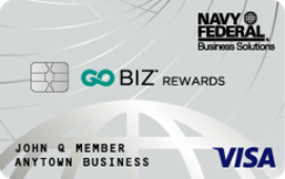 Navy Federal GO BIZ Rewards Visa Credit Card